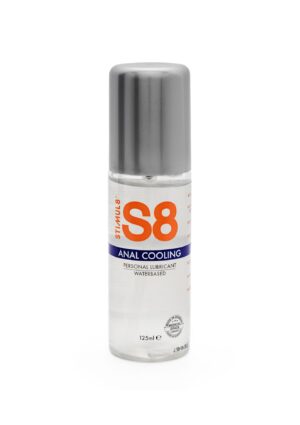 S8 Anal Cooling WB - Анальный лубрикант на водной основе с эффектом охлаждения,125 мл